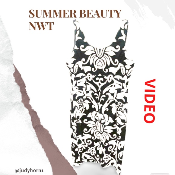 INC international Concepts Textured Print Sheath Dress NWT - Picture 1 of 8
